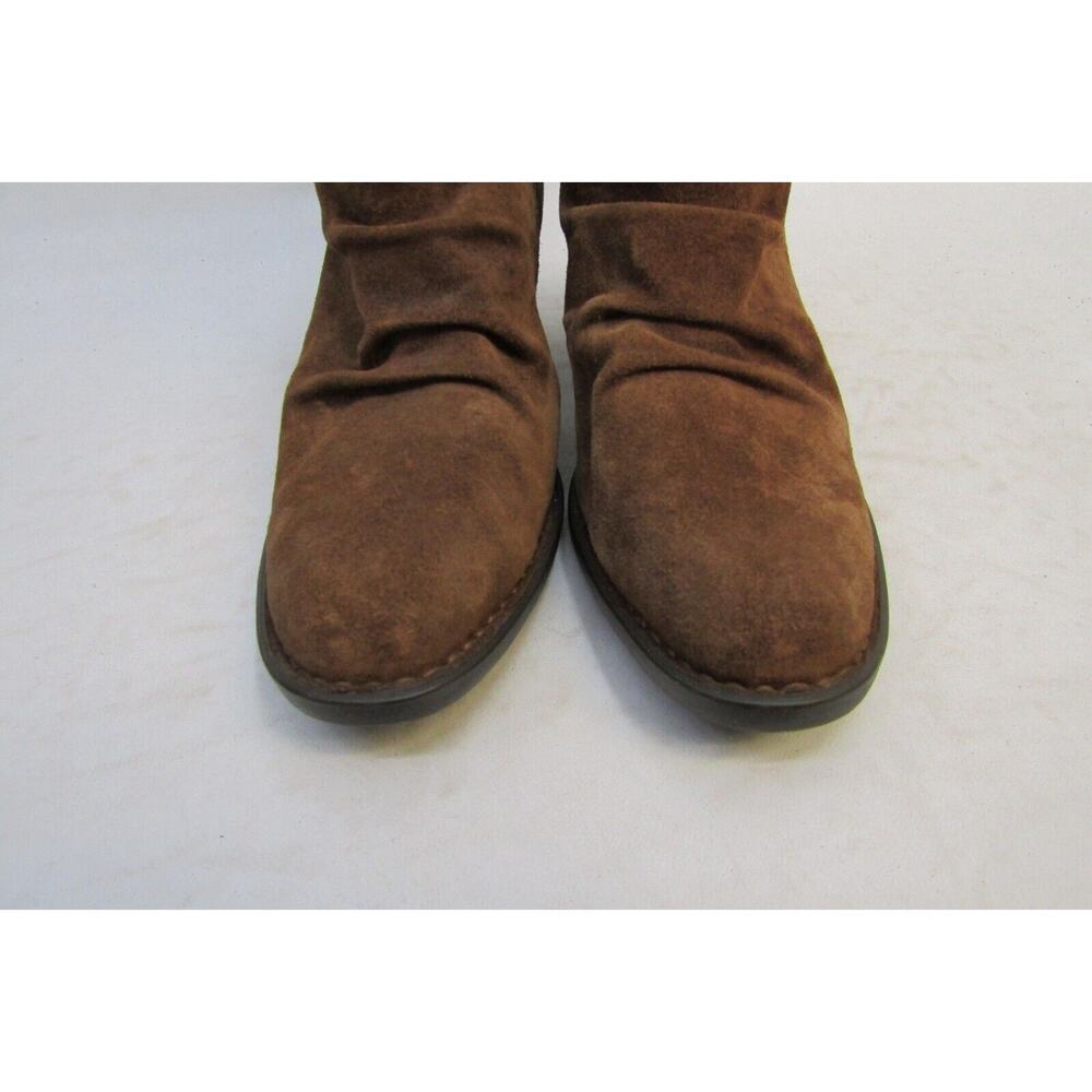 Born Womens Size 9.5 M Brown Suede Zip Ankle Fashion Boots Bootie - Picture 6 of 11